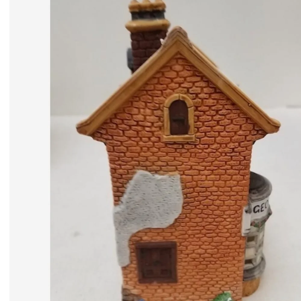 Dept 56 Charles Dickens Village Geo Weeton Watchmaker Cottage 6 1/2 X 4X3, 1988